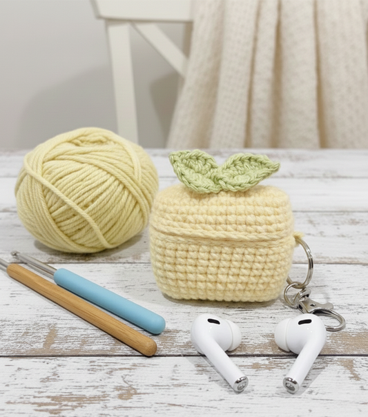 Cute Crochet AirPods Case ✨